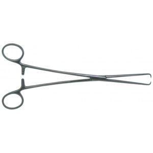 Pince Pozzi stérile  à usage unique (taille 25 cm)