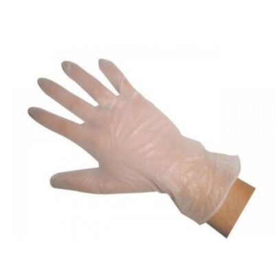 Paire de gants d’examen en vinyle tout usage sous mini-grip