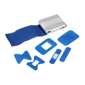 "Pansements détectables ""bleus"" support plastique"