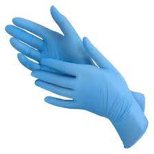 Paire de gants d’examen en nitrile sans poudre