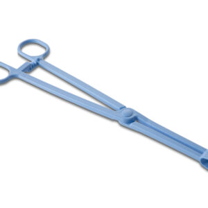 Pince porte-tampon plastique/1