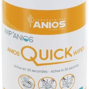 Quick Wipes – Lingettes nettoyantes biodégradables en lot de 50