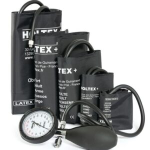 Kit d'urgence avec tensiomètre manopoire, 5 brassards et stéthoscope