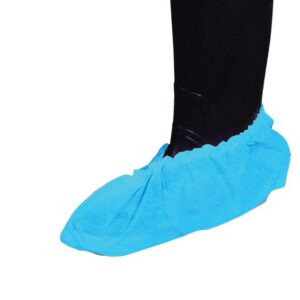 Surchaussures plastique PVC bleu/1