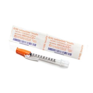1ML BD SAFETYGLIDE AIGUILLE 29GX1/2 0.33X13MM/100