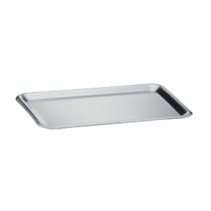 Plateau inox rectangulaire St 280g