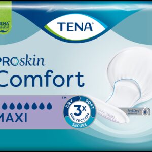 Protections anatomiques Tena Comfort Maxi – Absorption haute pour incontinence