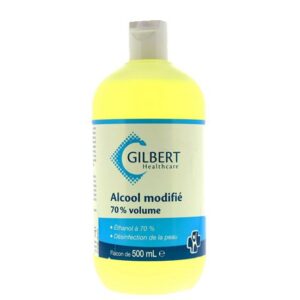 Alcool camphré – Flacon distributeur 500 ml – Lot de 10 unités.