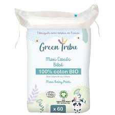 Maxi carrés de coton 1 paquet de 60