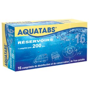 Désinfection de l'eau type Aquatabs