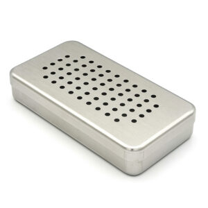 Boîte stérilisation perforée inox autoclave