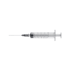 Seringue 5 ml graduation 0,02 ml, aiguille 38 mm G21 x 1 1/2