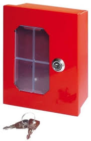 MINI BOITE ELDIR ROUGE TRANSPARENTE