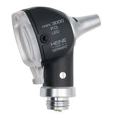 Tête d’otoscope HEINE Mini 3000 Eclairage FO FIBRES OPTIQUES avec ampoule sans poignée