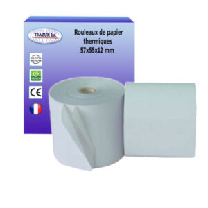 Lot de 5 liasses papier thermique
