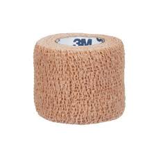 Bande gaze auto-collantes et auto-adhésives pour doigts 2 m x 3.5 cm