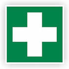 Adhésif Croix Verte diam