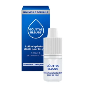 Gouttes bleues