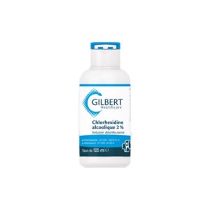 Désinfection chlorhexidine alcoolique 125 ml – Antiseptique puissant