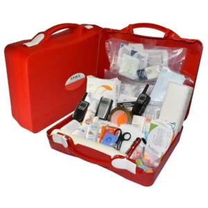 Trousse de secours PPMS (Plan Particulier de Mise en Sûreté) REASSORT – Kit de réapprovisionnement essentiel pour établissements scolaires