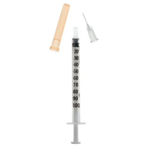 Insuline avec aiguille montée de PIC