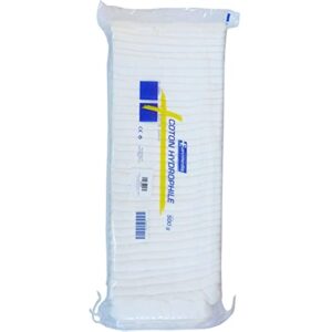 Coton hydrophile 500 g – Lot de 5 unités.