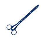 Pince de Chéron droite, acier inoxydable stérile, conçue pour une manipulation précise des tissus en chirurgie générale et spécialisée. Conditionnement lot de 10 (10 unités), idéal pour les blocs opératoires, cliniques et centres chirurgicaux.
