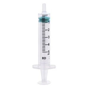 Seringue 3 parties montée 25,4 mm 2 ml BD Emerald Luer