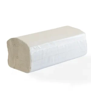 Essuie-mains plié blanc 2 plis 22 x 35 cm certifié Ecolabel Paredes