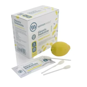 Bâtonnets de soins de bouche citronné 25 sachets de 3