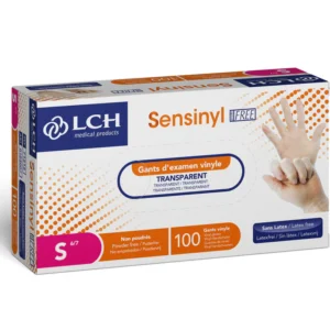 Gants exam vinyle Sensinyl T-7/8