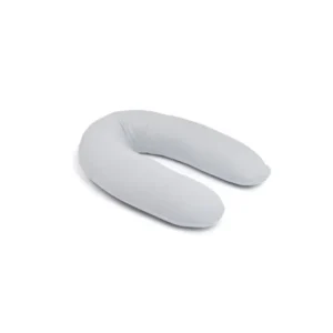 Coussin d'allaitement Coton - Remplissage microbilles - Housse bi-matière confort (coton et jersey) amovible et lavable