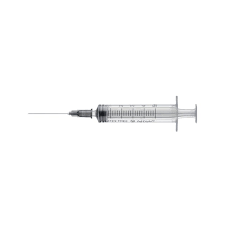 Seringue 5 ml graduation 0,02 ml, aiguille 38 mm G21 x 1 1/2