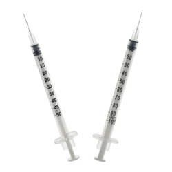 Seringue de précision montée 1ml 26G Alg.10mm (BCG)